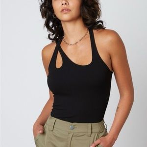 Cotton Candy Halter Tank